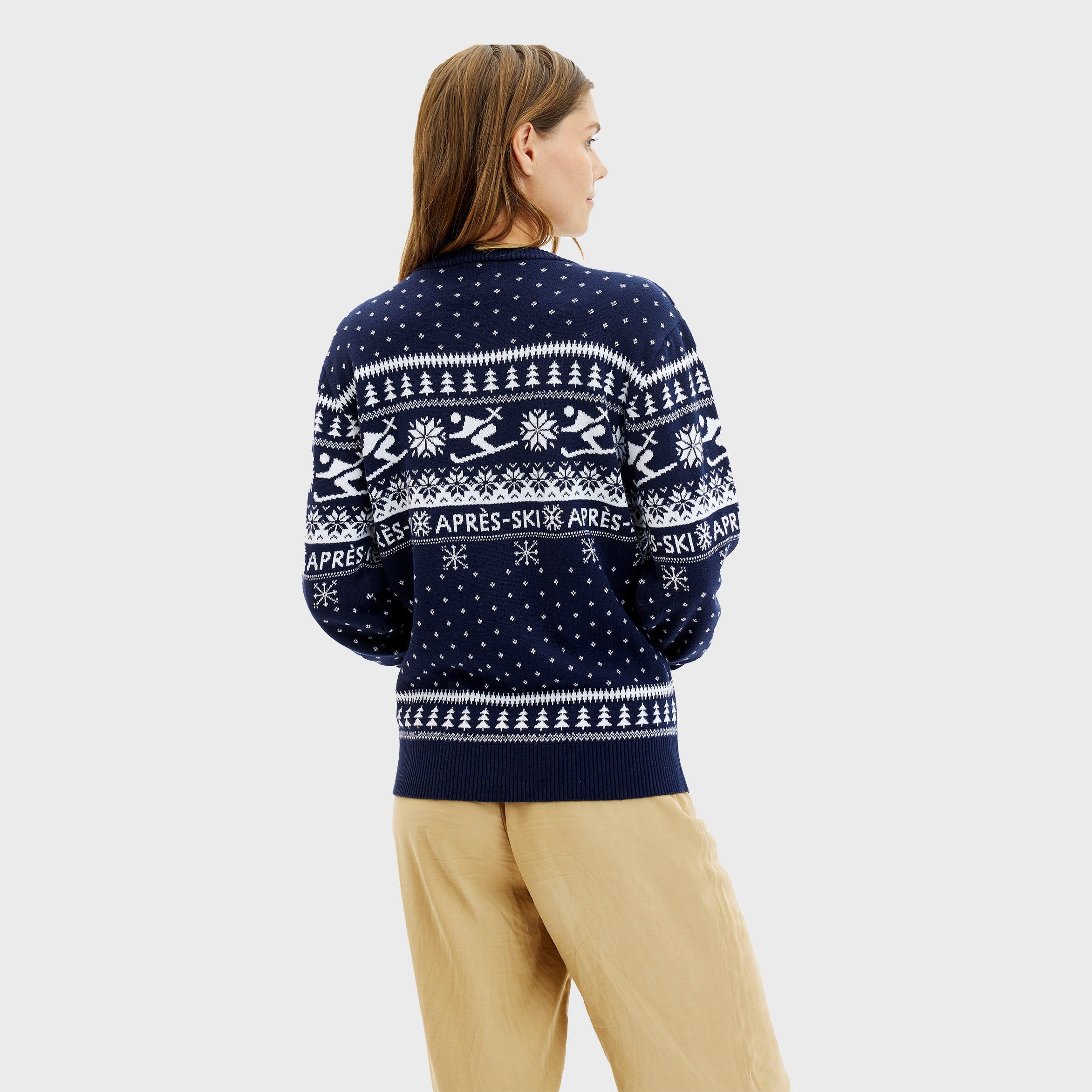 Après-ski weihnachtspullover - Damen.